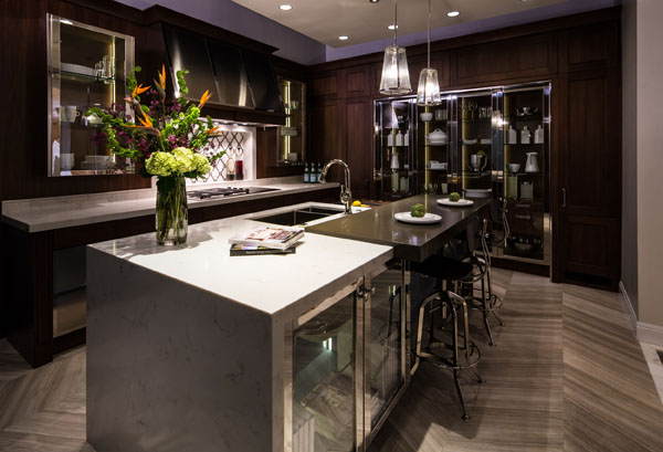 luxury smart home automation kitchen